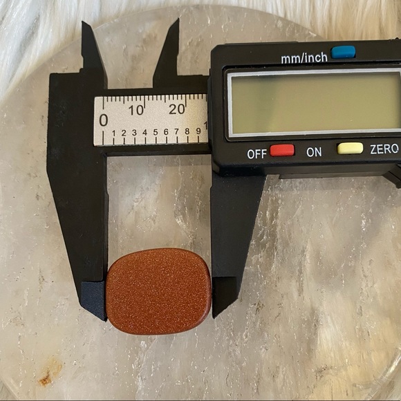 GOLDSTONE Pocket Stone/Worry Stone/Cabochon - Picture 3 of 5